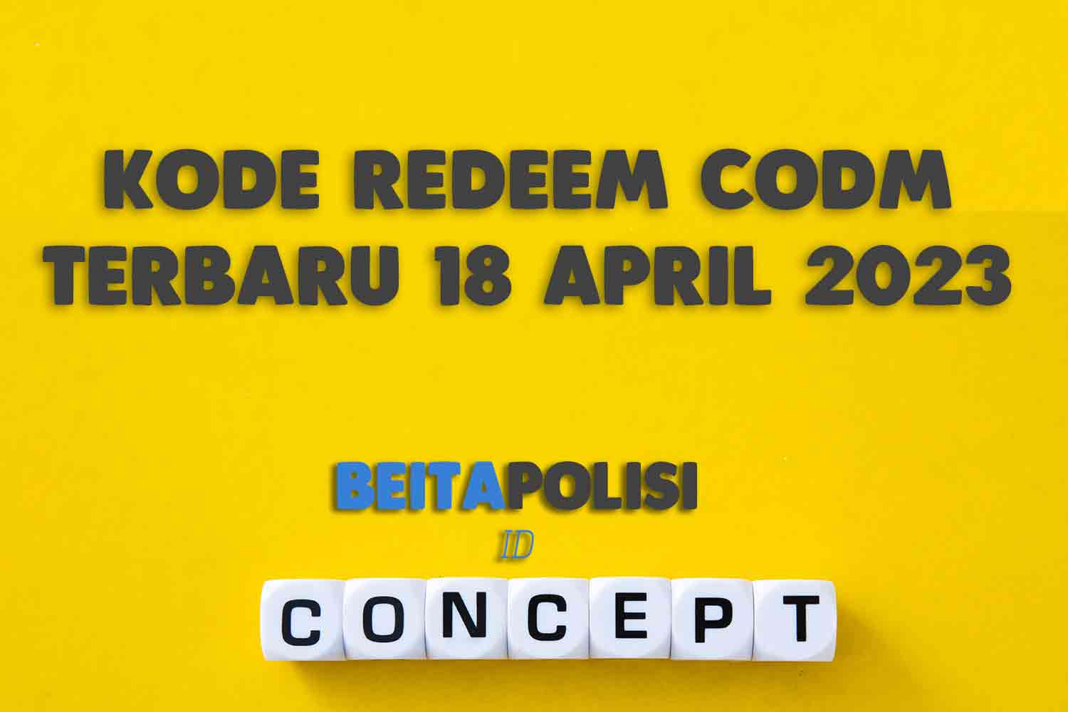 Kode Redeem Codm Terbaru 18 April 2023