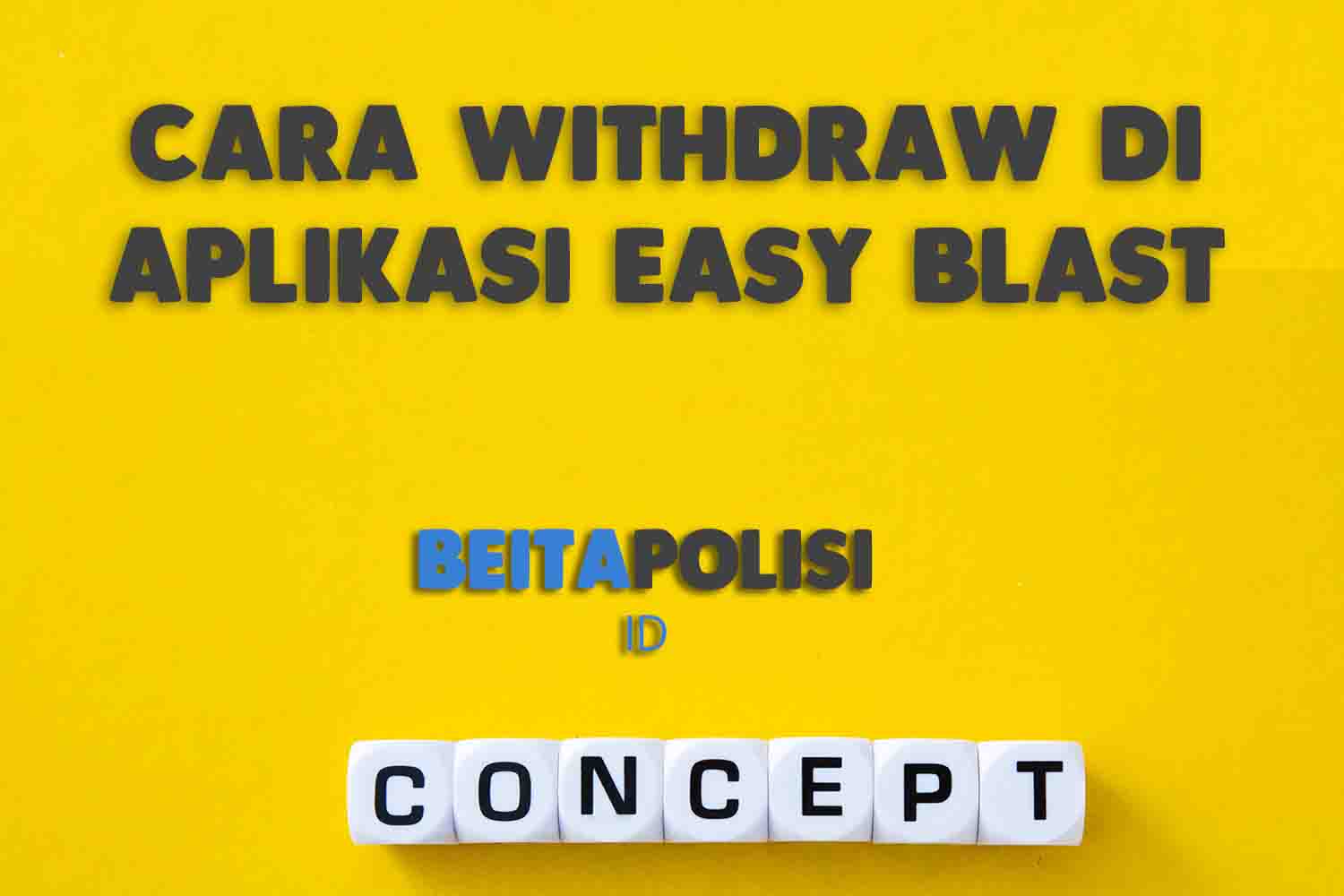 Cara Withdraw Di Aplikasi Easy Blast