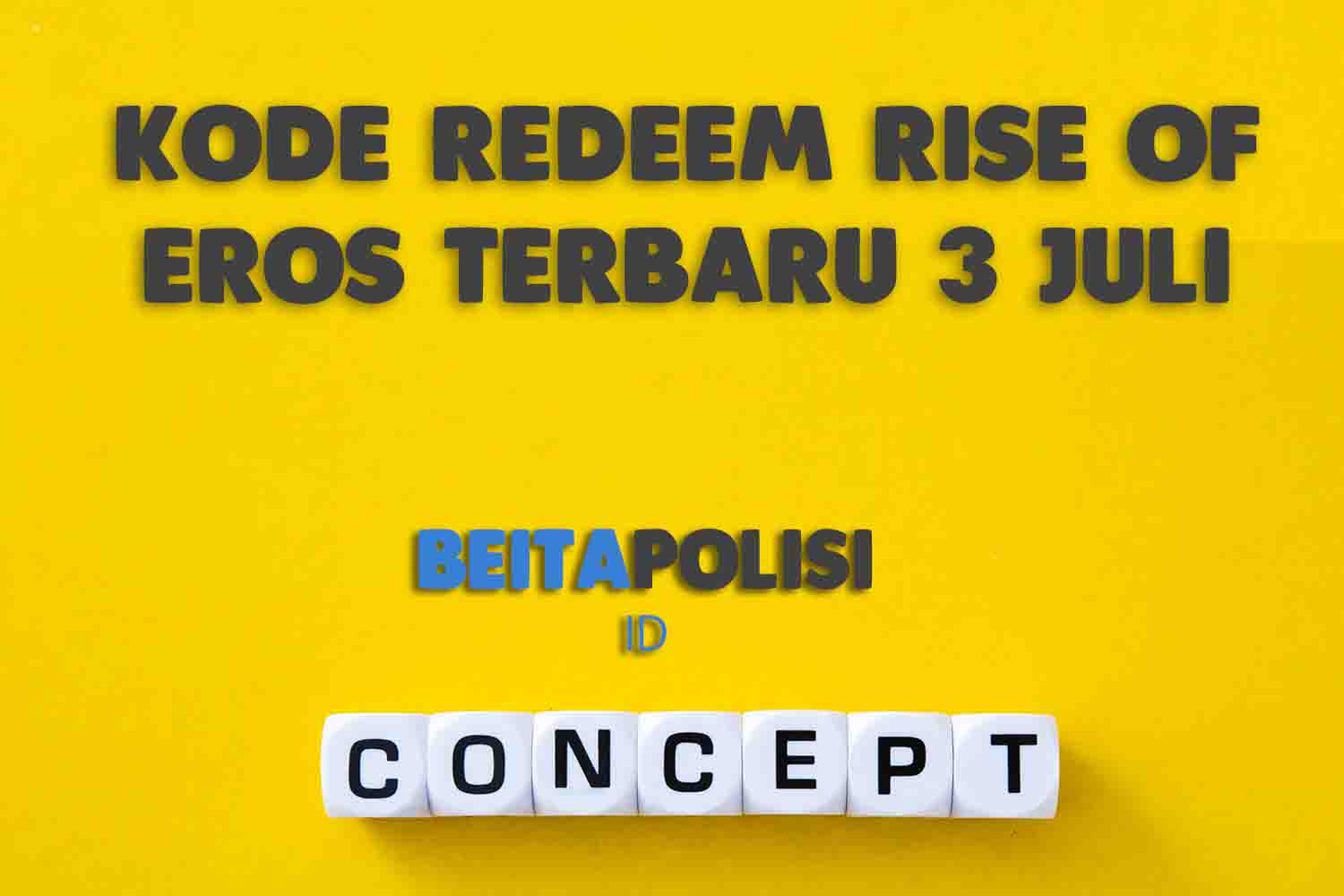 Kode Redeem Rise Of Eros Terbaru 3 Juli 2023