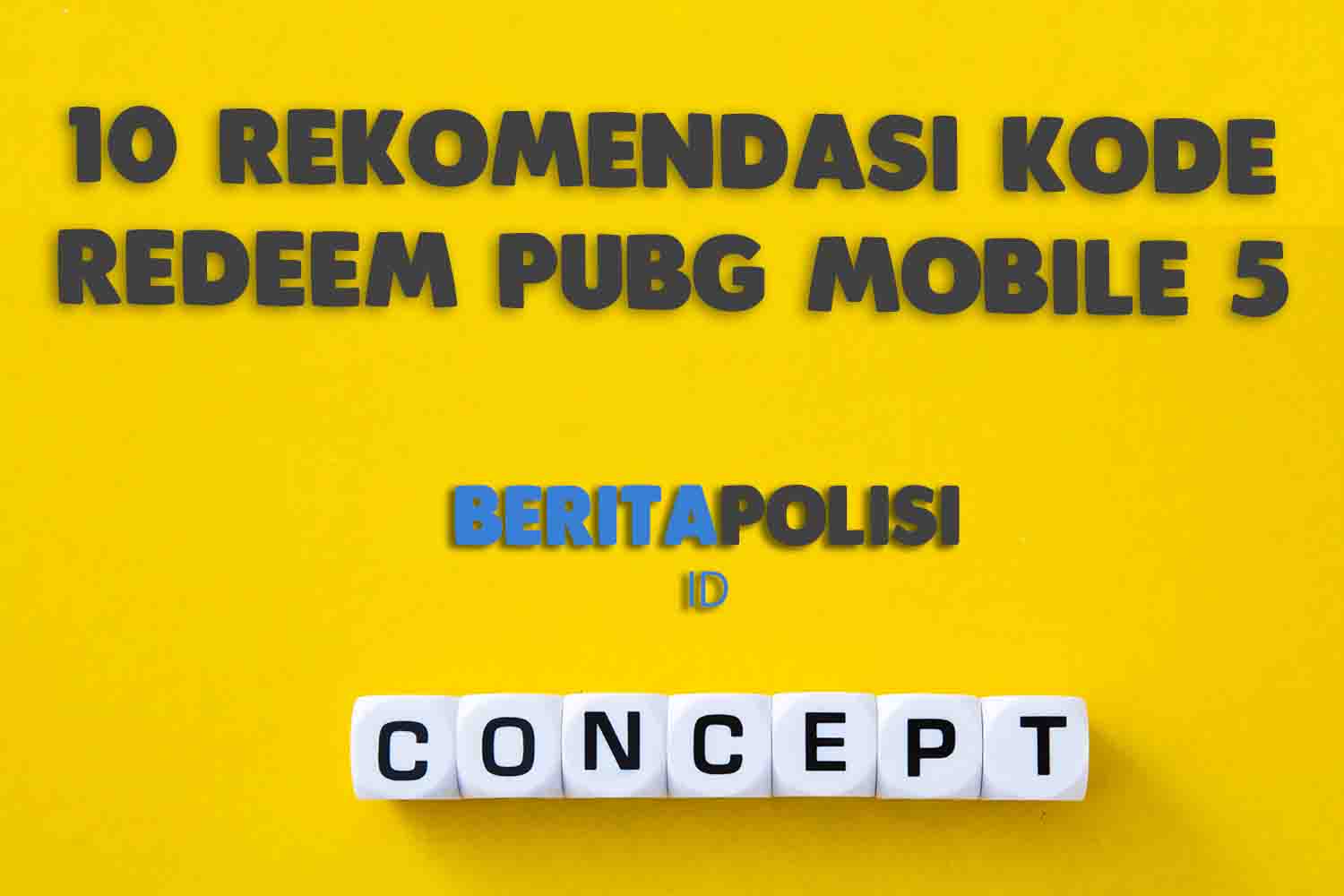 10 Rekomendasi Kode Redeem Pubg Mobile 5 September 2023 Yang Aktif
