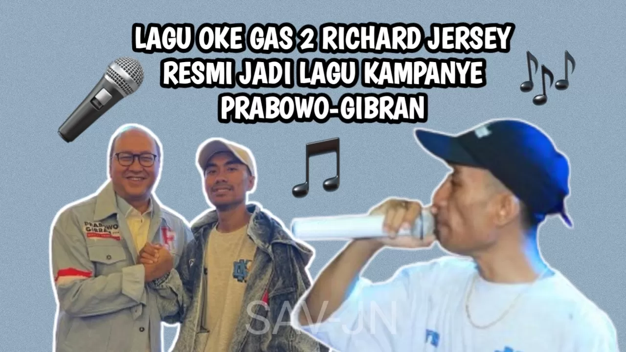 Profil Biodata Richard Jersey Penyanyi Oke Gas Asal Manado, Lagunya Kini Resmi Jadi Lagu Kampanye Prabowo Gibran: Umur, Ig