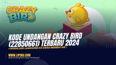 Kode Undangan Crazy Bird (22850661) Terbaru 2024 + Rp800.000 